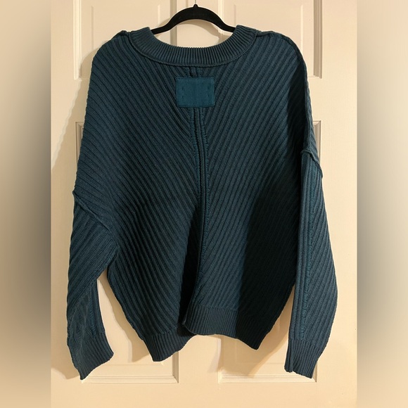 Free People We The Free Freeway V-Neck Sweater - Picture 4 of 7